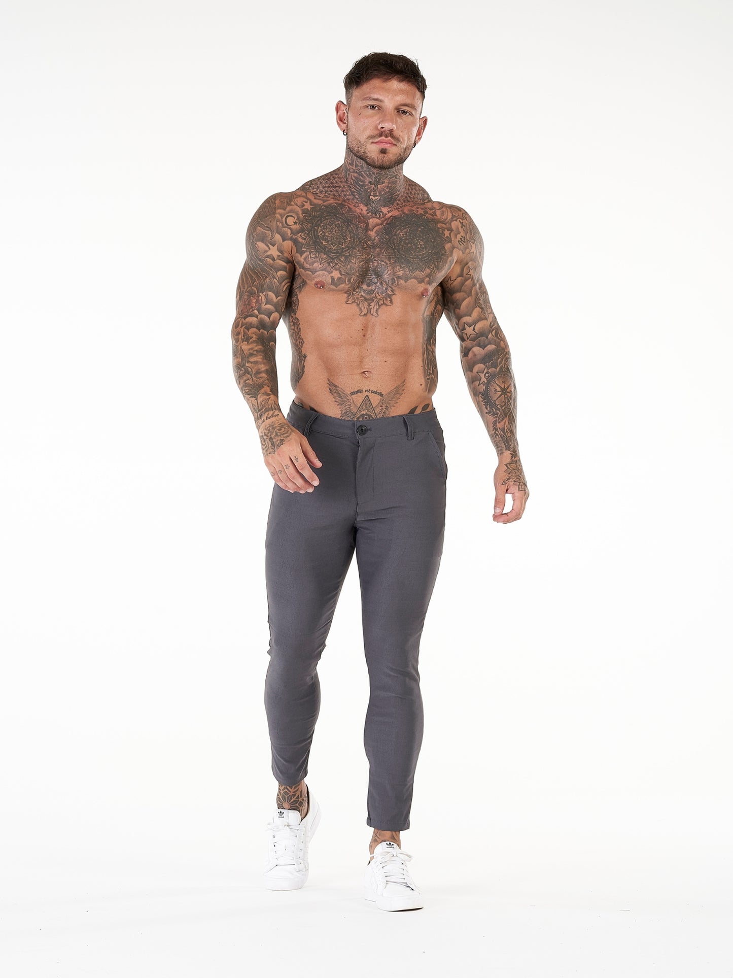 THE JASON TROUSERS - GREY