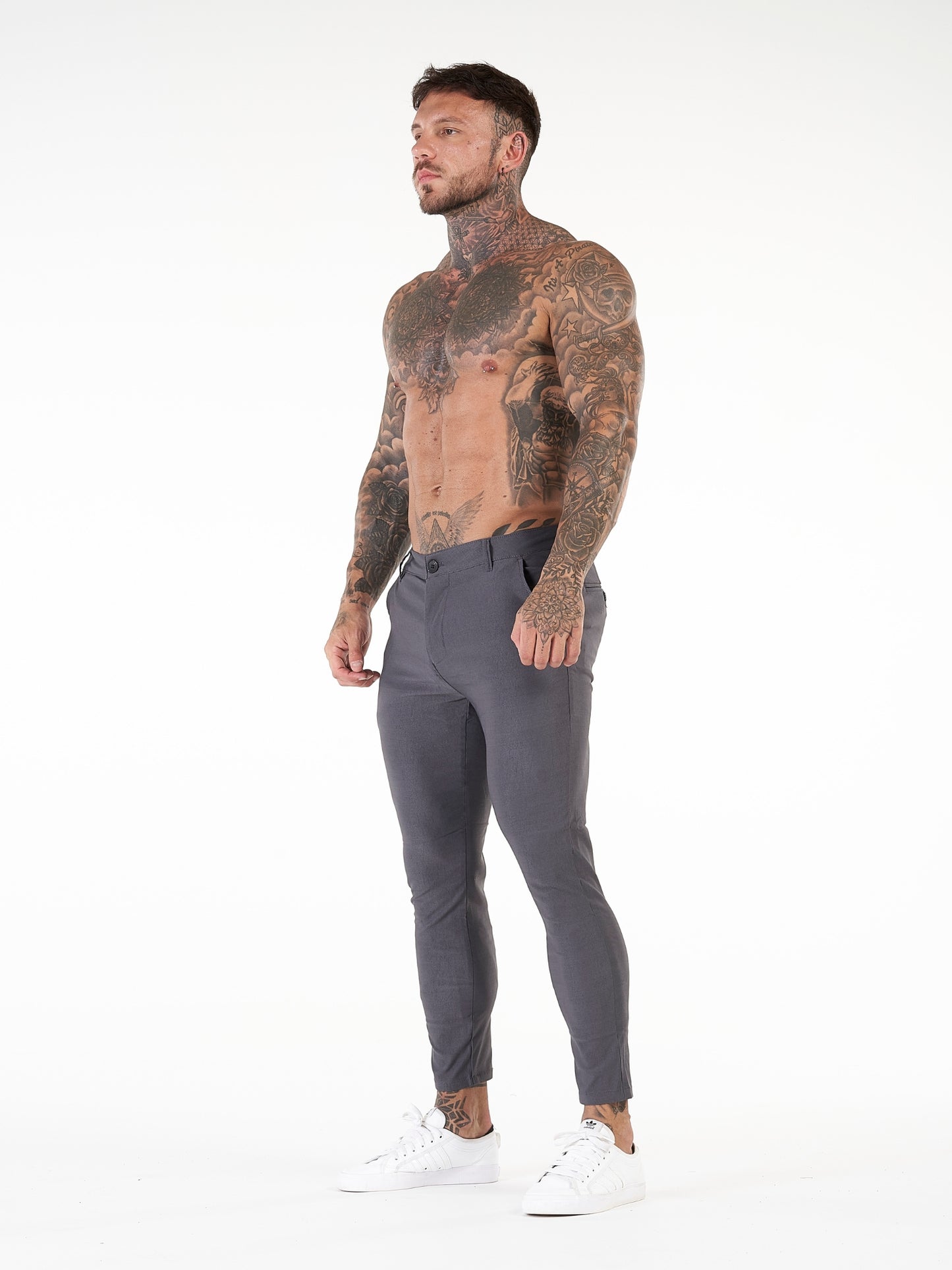 THE JASON TROUSERS - GREY