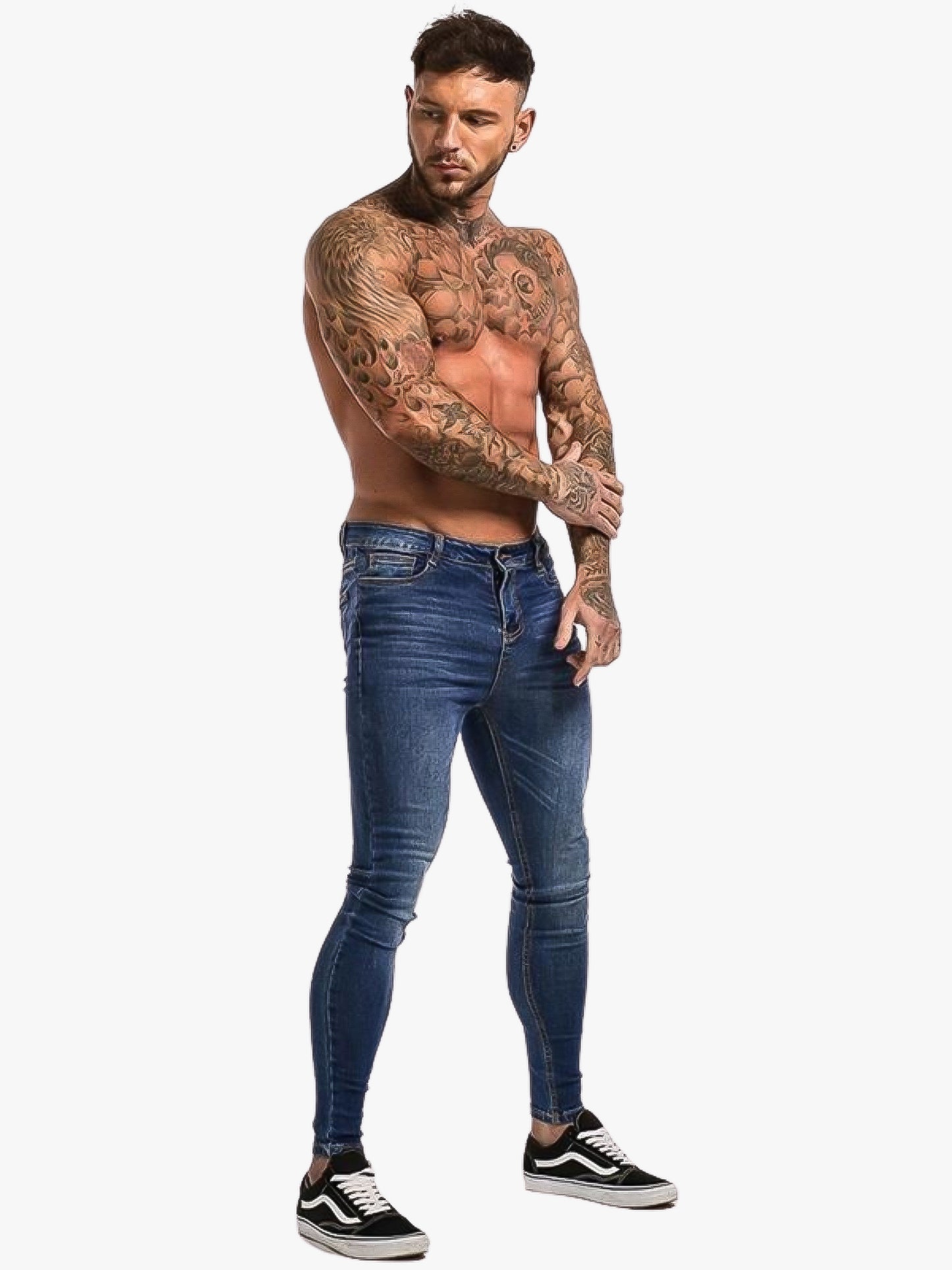THE LIVIUS JEANS - BLAUW