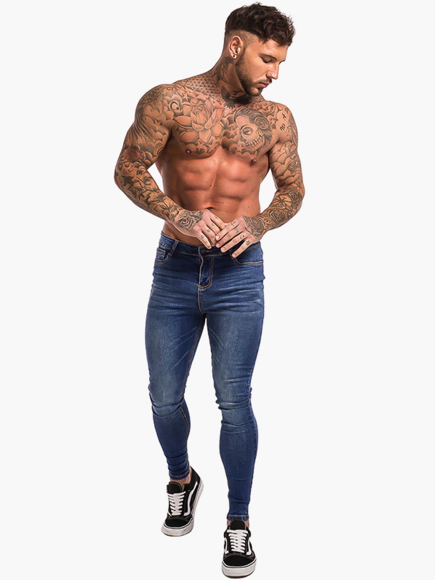 THE LIVIUS JEANS - BLAUW
