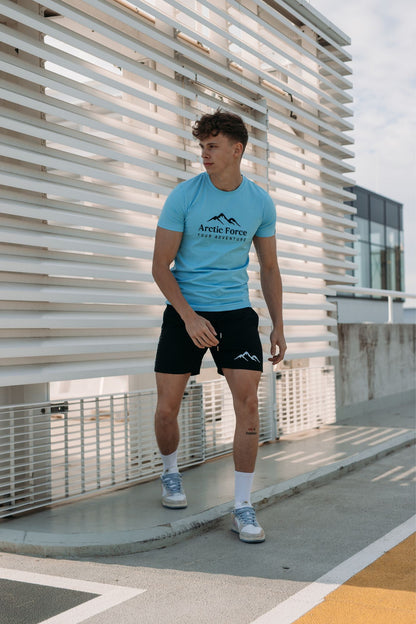 THE ESSENTIALS T-SHIRT - OCEAN BLUE