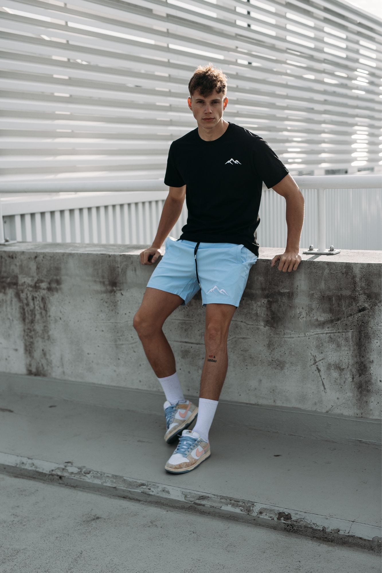 THE NATARE SWIMSHORT - OCEAN BLUE