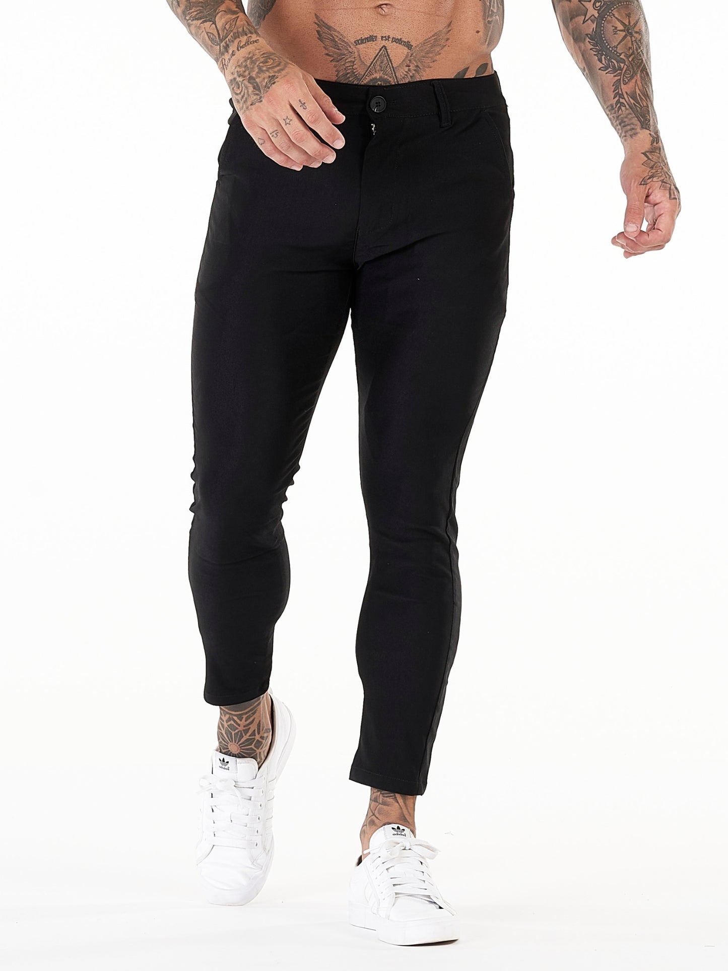 THE JASON TROUSERS - BLACK