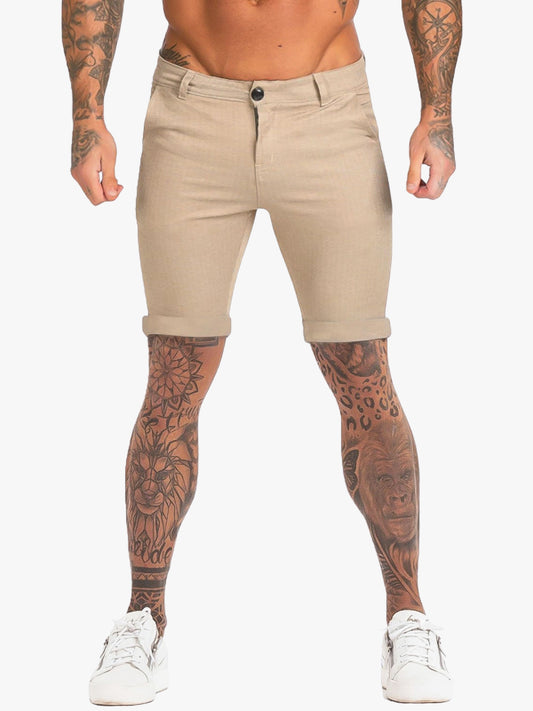 THE AGO SHORTS - BEIGE