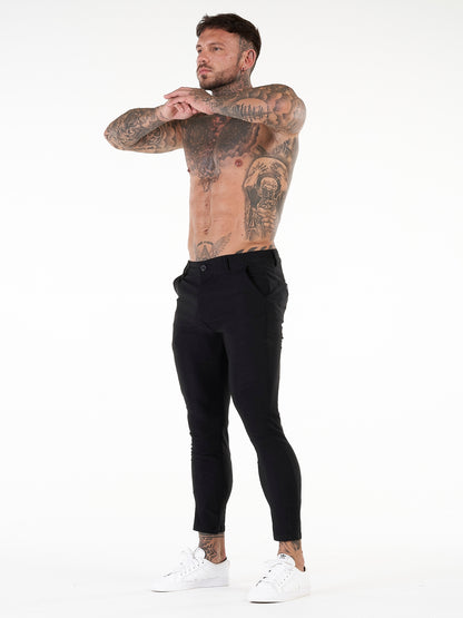 THE JASON TROUSERS - BLACK