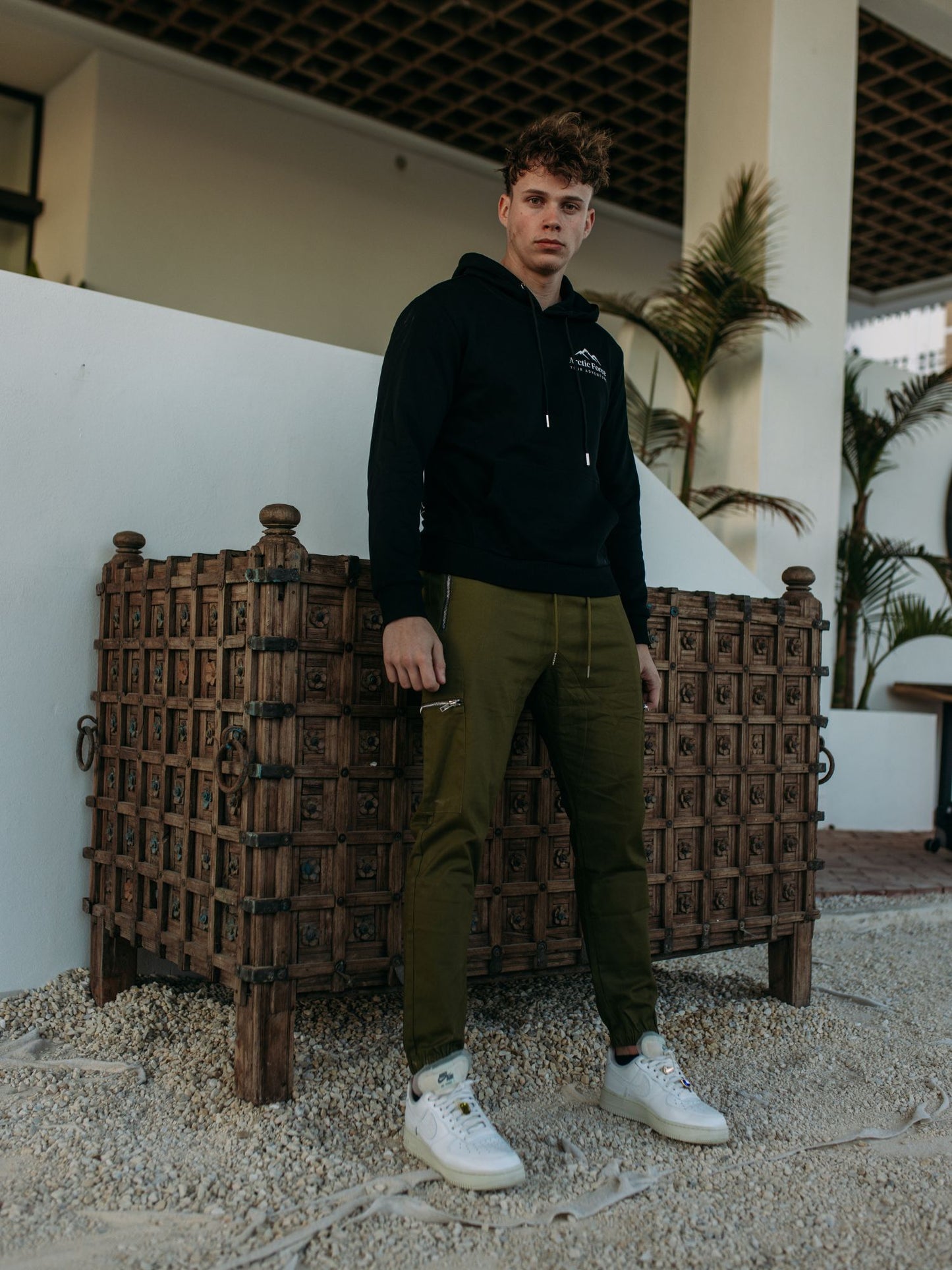 THE ARCTIC FORCE CARGO PANTS - HELLGRAU