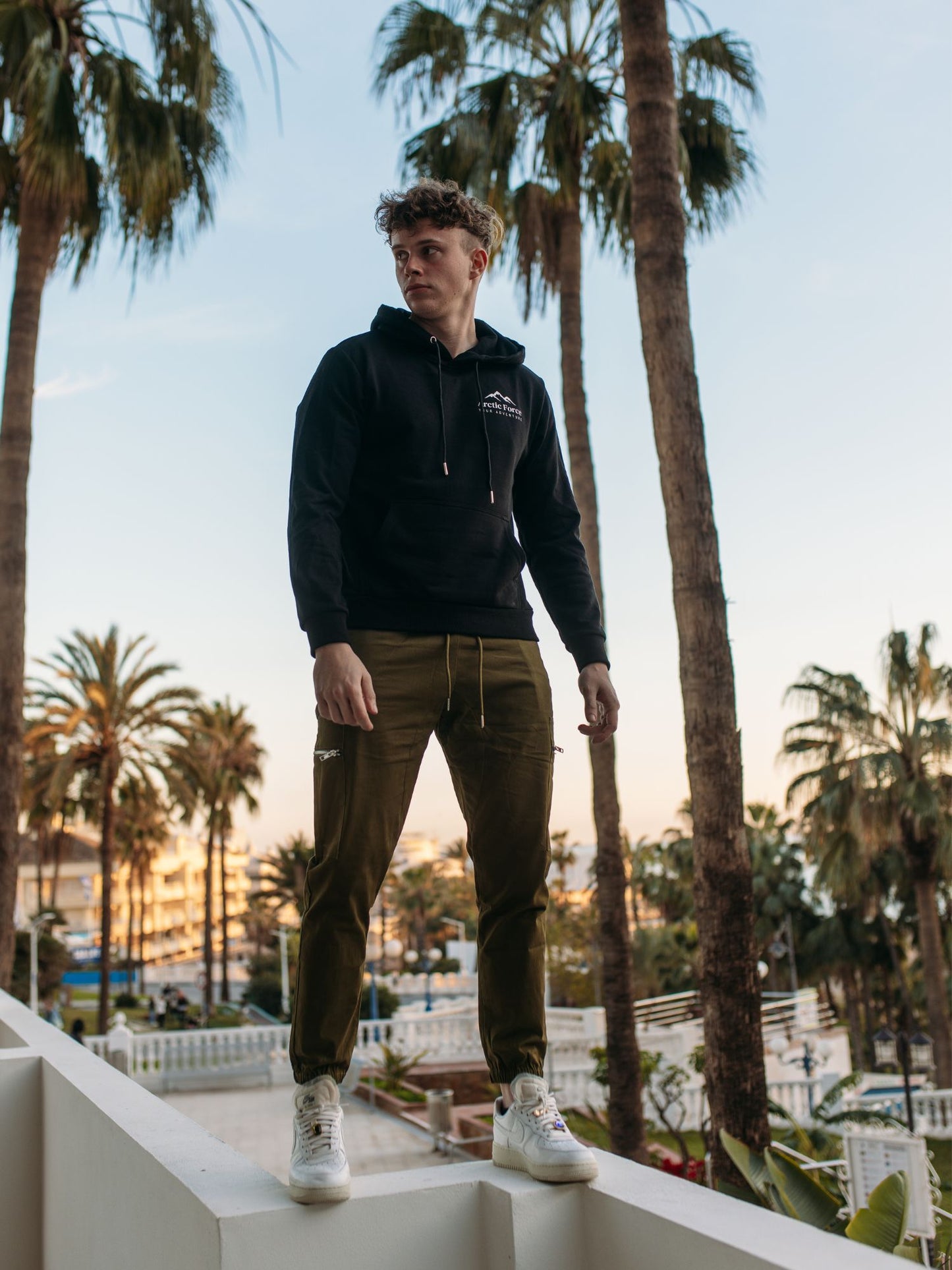 THE ARCTIC FORCE CARGO PANTS - HELLGRAU