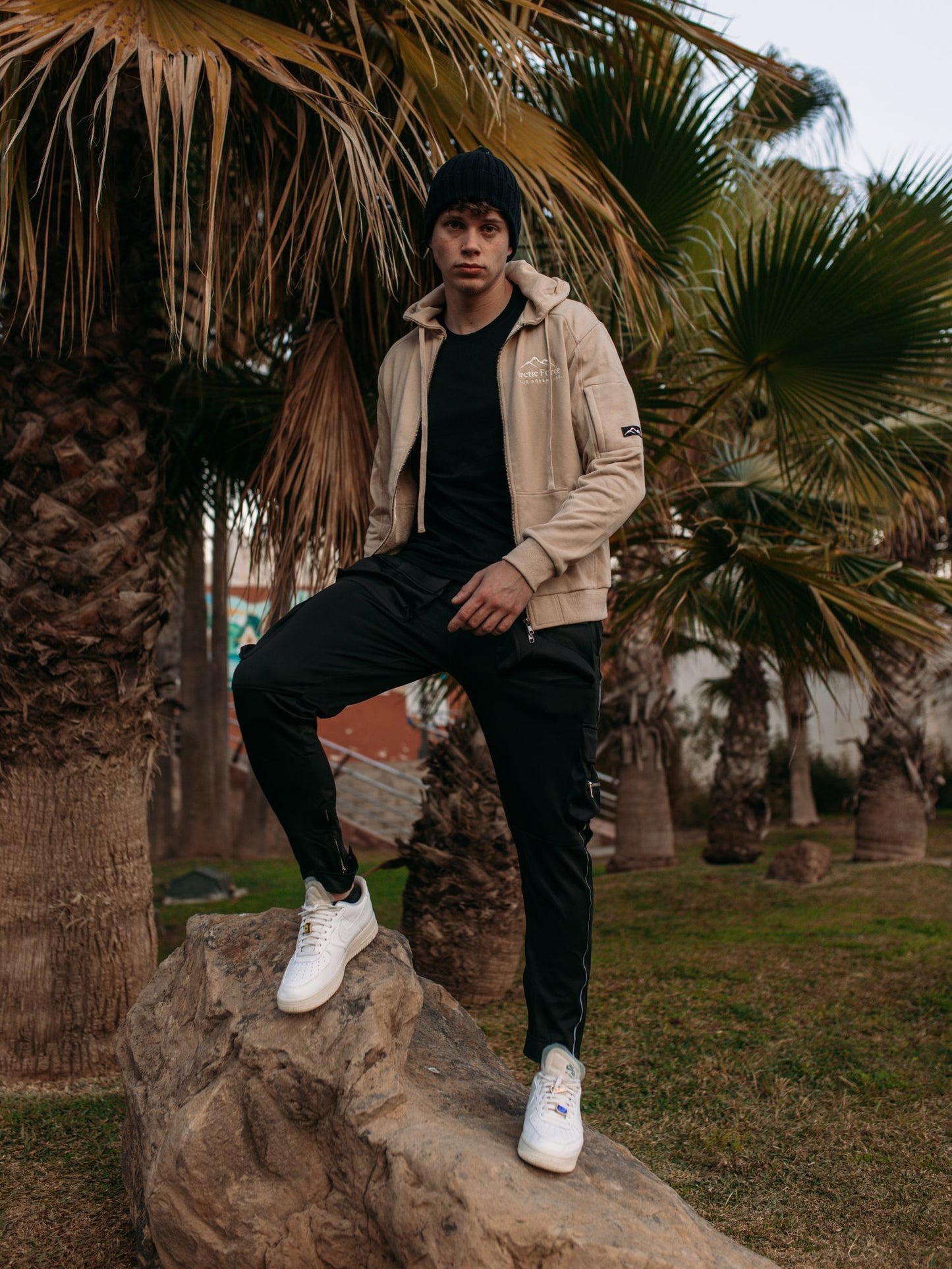 THE ARCTIC FORCE CARGO PANTS - GREY